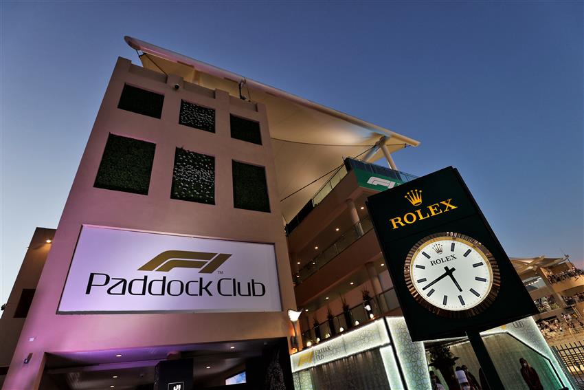Yas Marina Circuit Paddock club